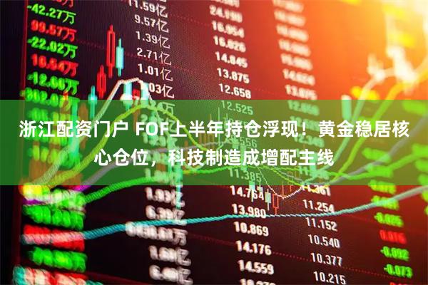 浙江配资门户 FOF上半年持仓浮现！黄金稳居核心仓位，科技制造成增配主线